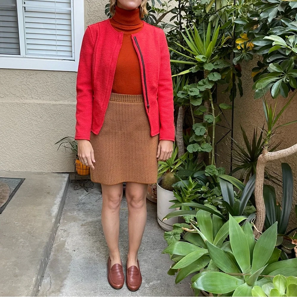 Vintage multicolored Escada pencil skirt